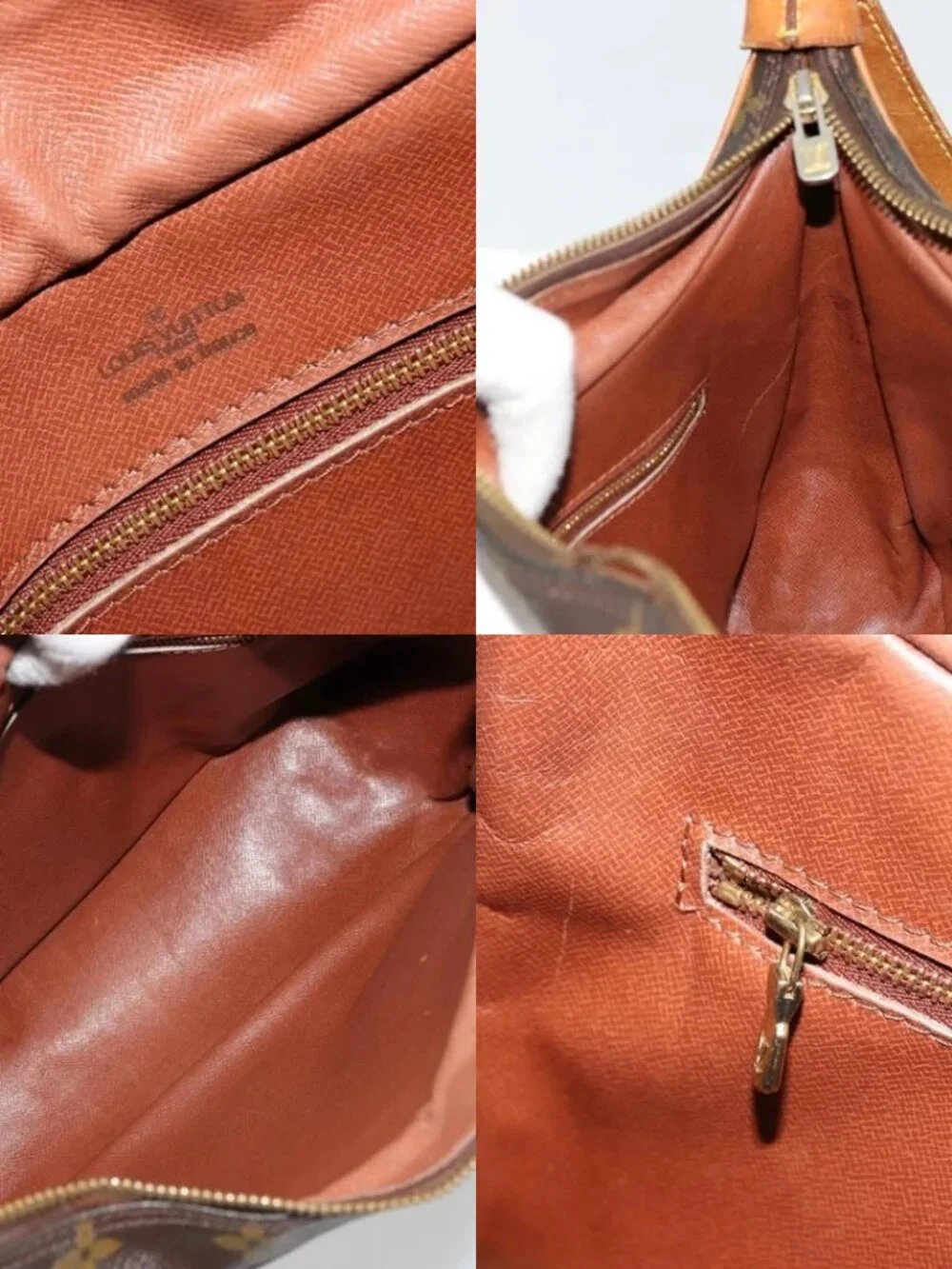 LOUIS VUITTON Monogram Boulogne 30 Shoulder Bag M51265 LV Auth 161923